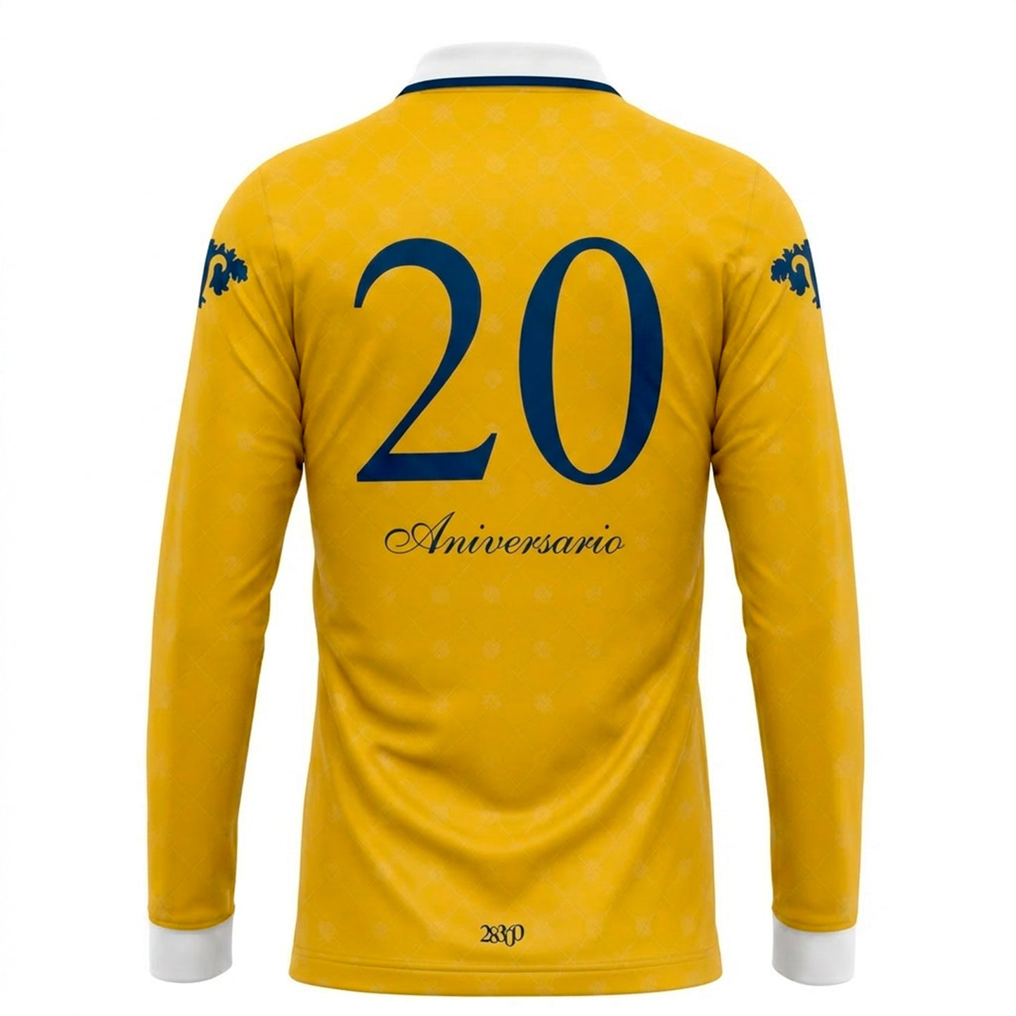 CAMISETA FÚTBOL 20 ANIVERSARIO AMARILLA