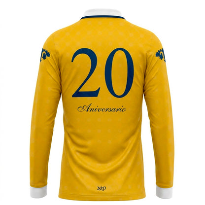 CAMISETA FÚTBOL 20 ANIVERSARIO AMARILLA
