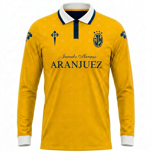 CAMISETA FÚTBOL 20 ANIVERSARIO AMARILLA